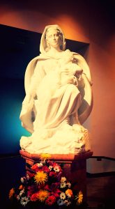 Blessed Mother and Child at Queen of the Universe Basilica, Orlando, Florida. 